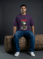 Purple Oversized T-Shirt