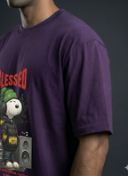 Purple Oversized T-Shirt