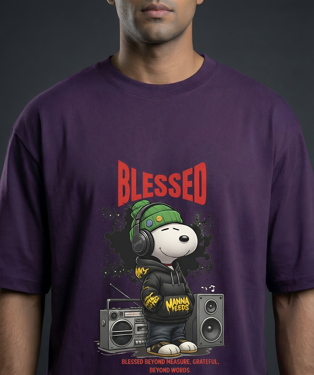 Purple Oversized T-Shirt