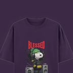 Purple Oversized T-Shirt