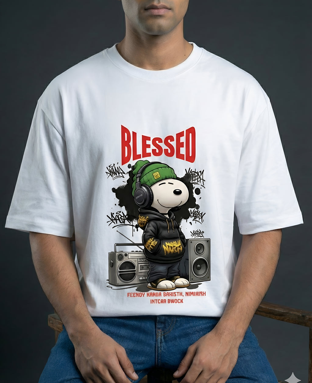 White Oversized T-Shirt