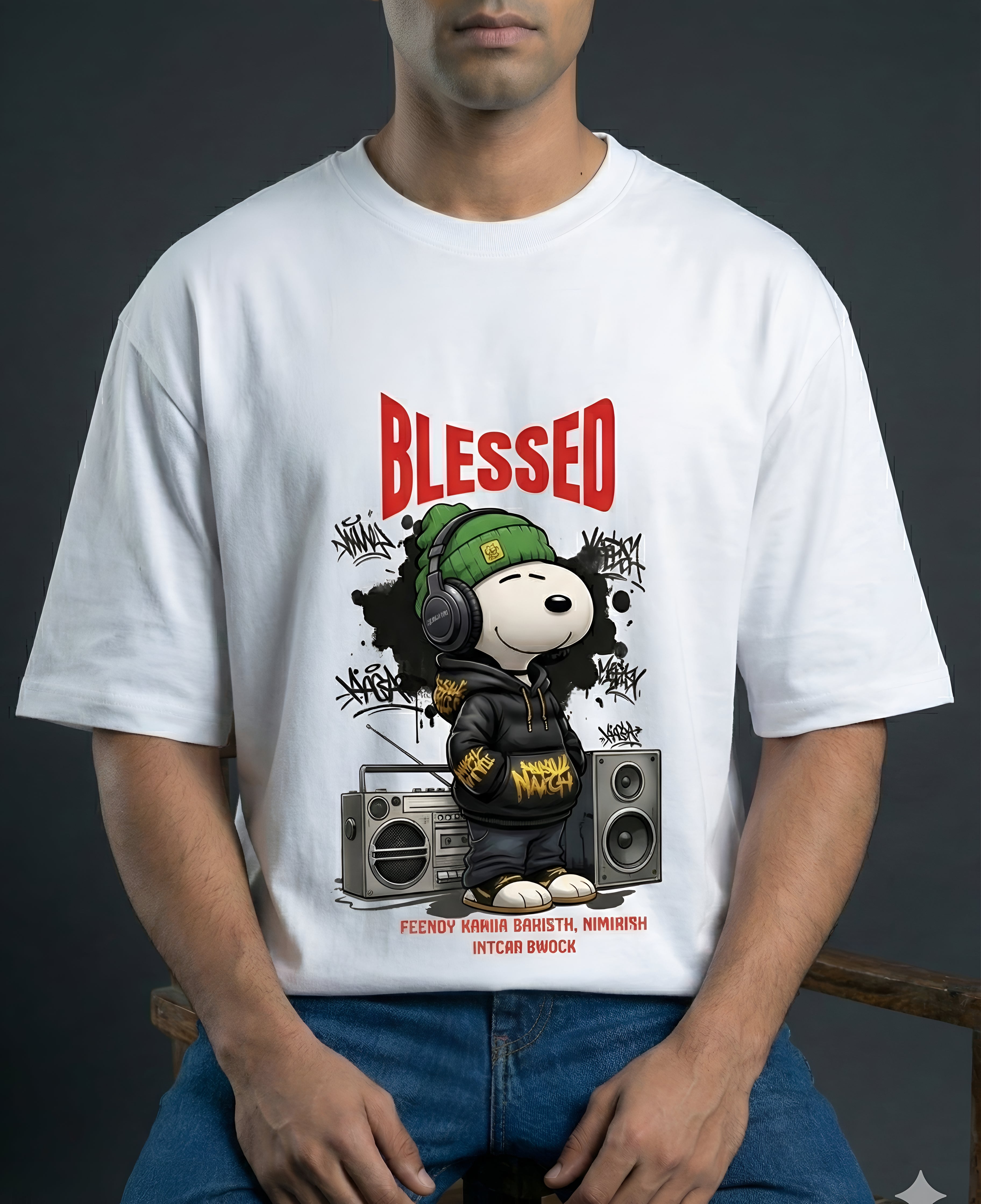 White Oversized T-Shirt