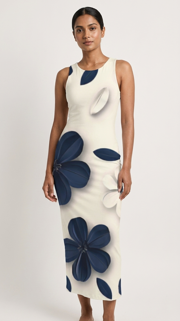 Women’s Printed Bodycon Dress