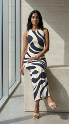 V'Alveno Women Printed Bodycon Dress