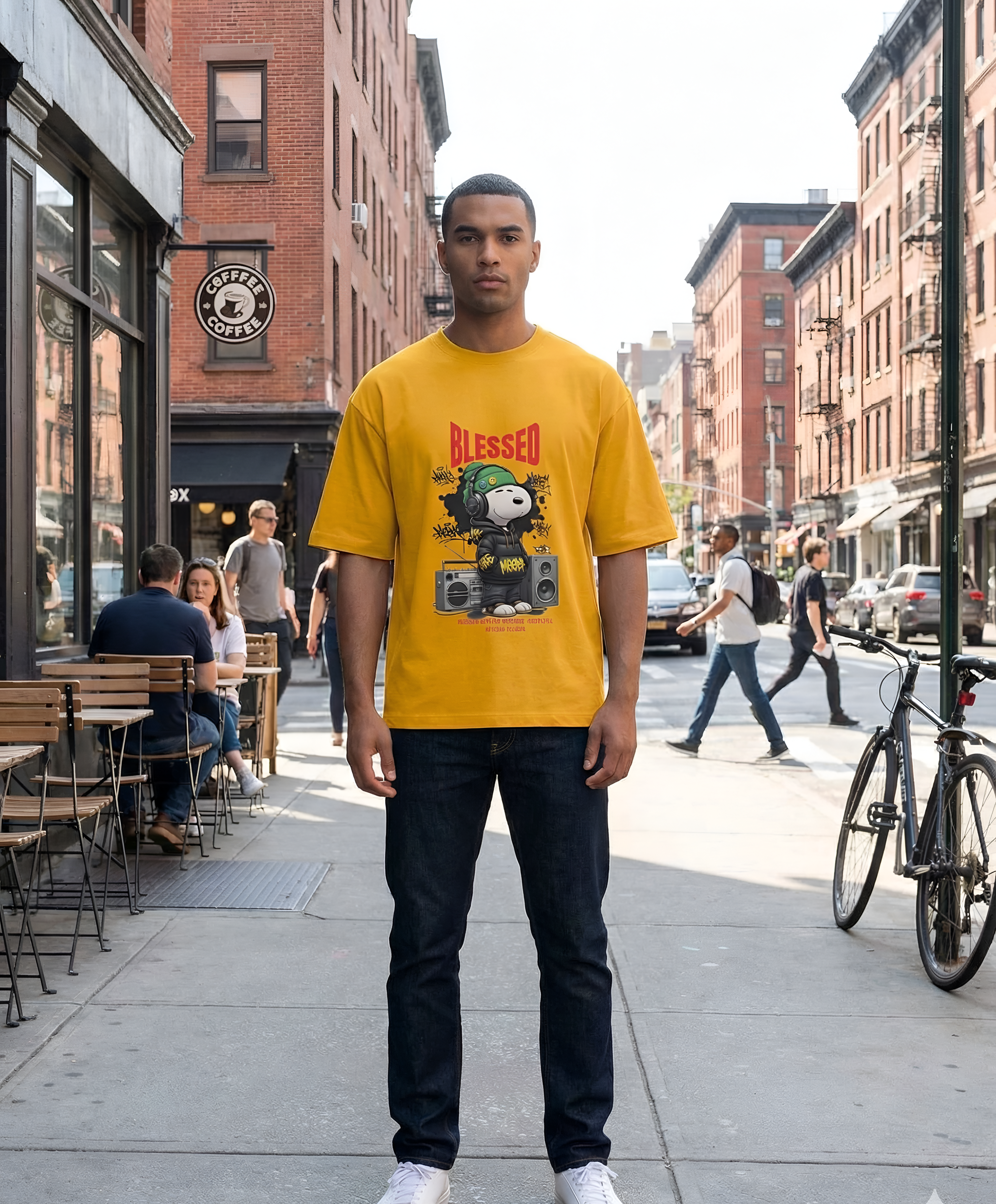 Yellow Oversized T-Shirt